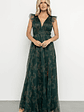Adelyn Maxi Dress | Green Floral - thumbnail 1