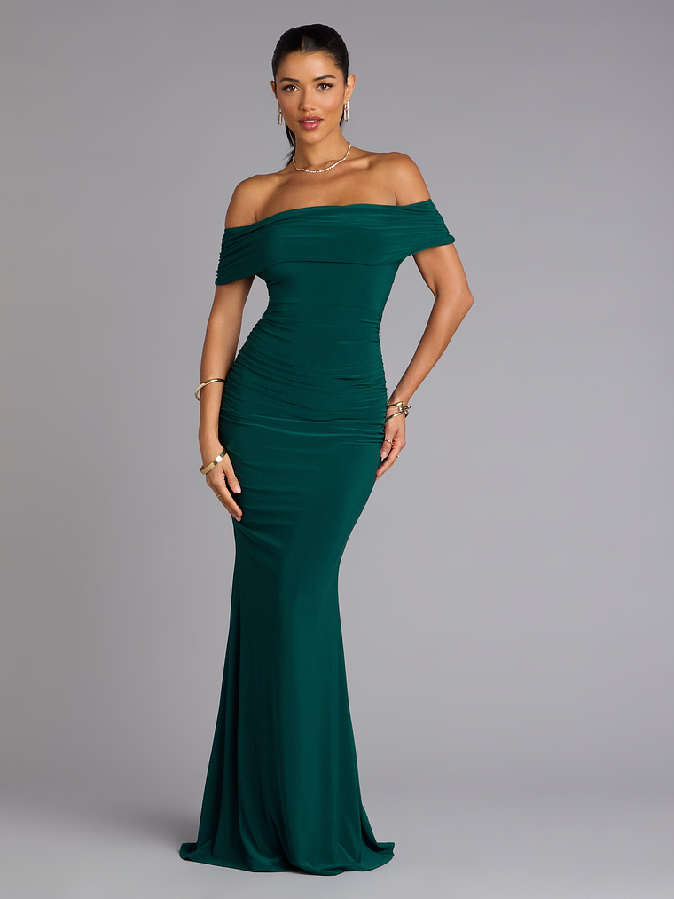 Arial Open Back Mermaid Formal Dress 6