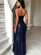 Annita Maxi Dress - Navy - thumbnail 6
