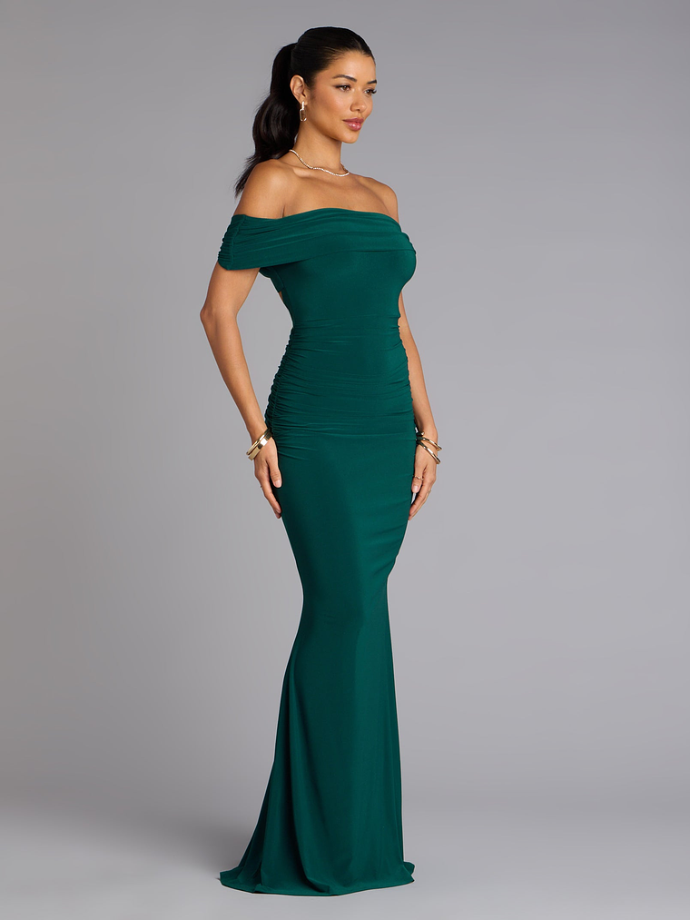 Arial Open Back Mermaid Formal Dress 8