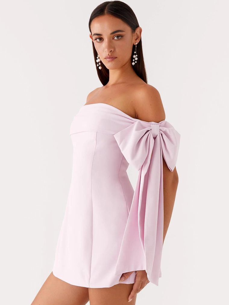 Akari Mini Dress - Pink 1