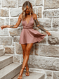 Ariana Multiway Mini Dress Mocha - thumbnail 2