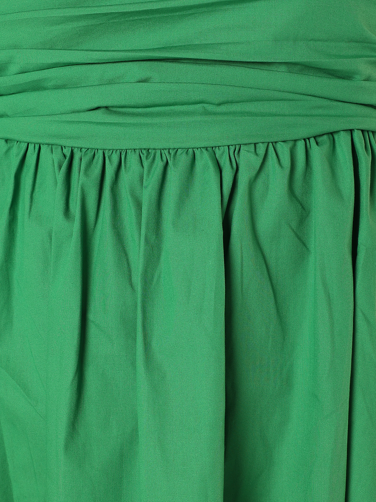 Alice Bow Back Mini Dress - Green 8