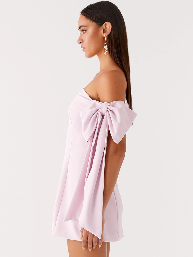 Akari Mini Dress - Pink 3