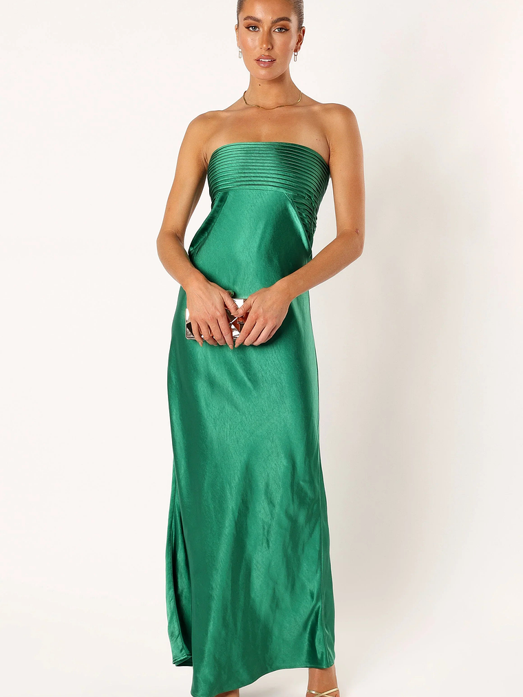 Adina Maxi Dress - Emerald 1
