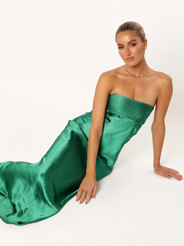 Adina Maxi Dress - Emerald 2
