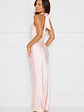 Ambiance Of The Night Halter Satin Maxi Dress - thumbnail 10