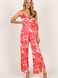 Adison Jumpsuit - Pink Floral - thumbnail 4