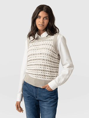 Adler Sleeveless Knit - Beige