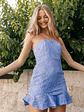 Allyssa Mini Dress - Blue - thumbnail 1