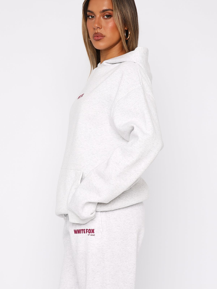 11th Street New York Or Nowhere Oversized Hoodie Berry Blast 4