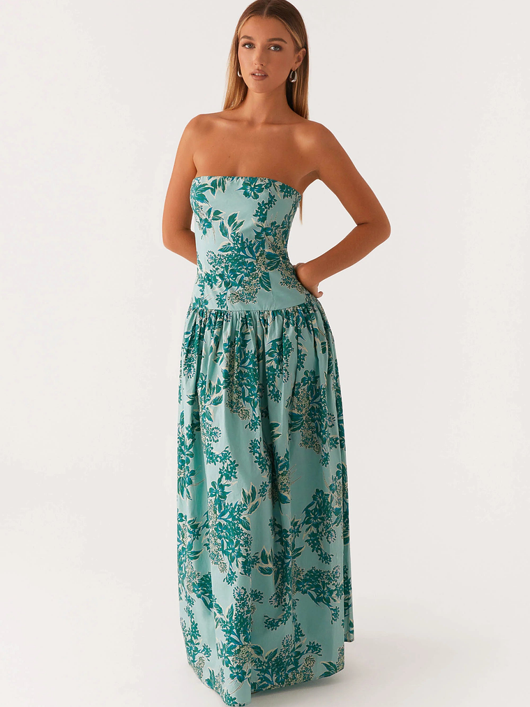 Andorra Maxi Dress - Cloud Nine Floral 5