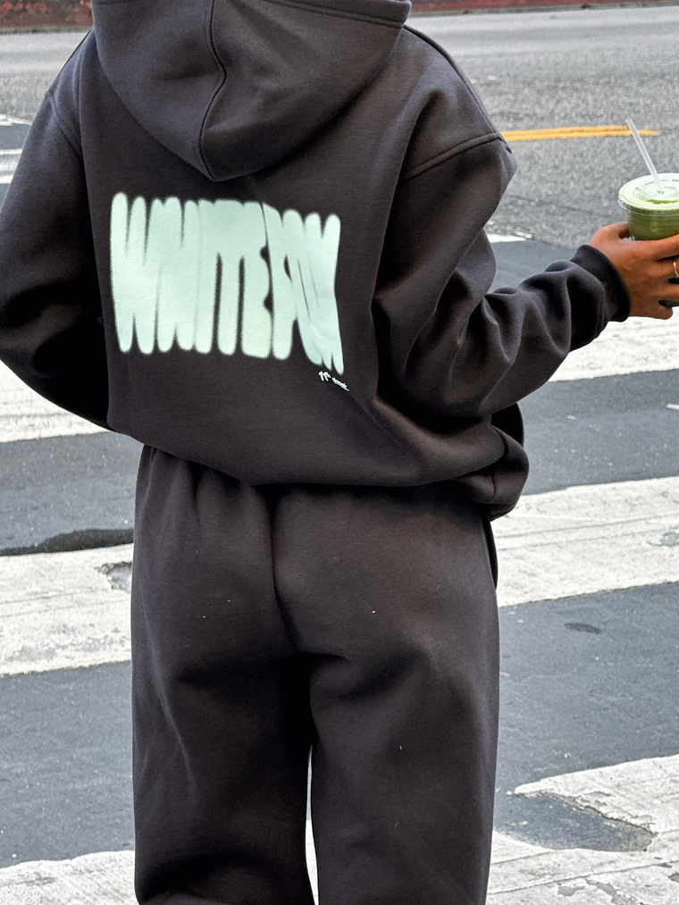 11th Street New York Or Nowhere Oversized Hoodie Matcha Crumble 1