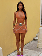 Andrianna Mini Dress Orange - thumbnail 5