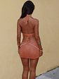 Andrianna Mini Dress Orange - thumbnail 6