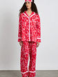 antonia pj set- red bows - thumbnail 1
