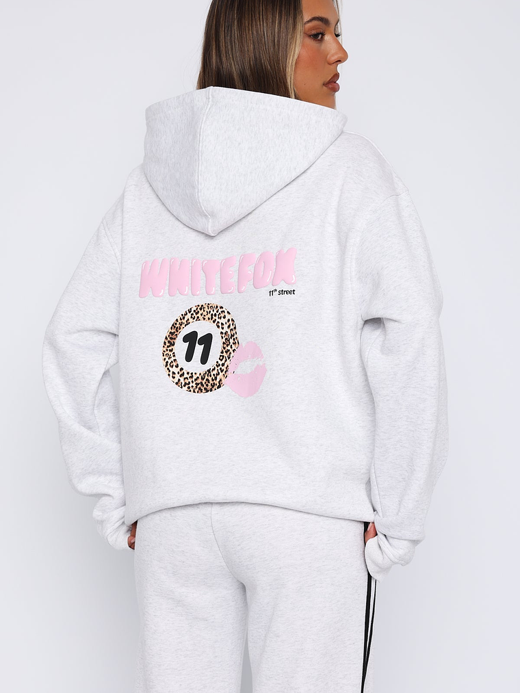 11th Street She's So Lucky Oversized Hoodie Leopard Splice 4