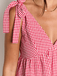 Angel Girl Red Gingham Mini Dress - thumbnail 6
