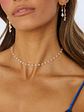 Angelic Melody Choker Necklace Gold - thumbnail 5