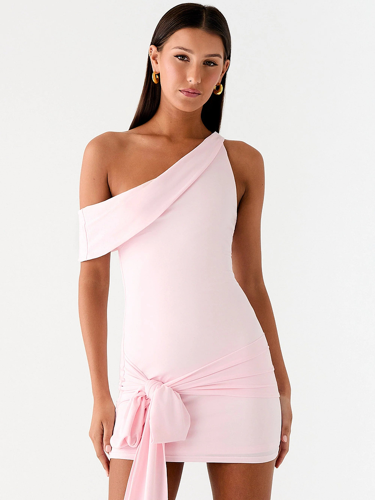 All Day Mini Dress - Baby Pink 4