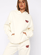 11th Street Sweet Kisses Oversized Hoodie Cake Batter - thumbnail 2