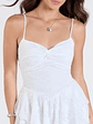 Adorable Muse Ruffled Lace Skater Dress - thumbnail 3