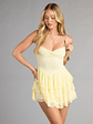 Adorable Muse Ruffled Lace Skater Dress - thumbnail 12