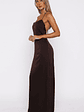 Amore Maxi Dress Dark Chocolate - thumbnail 3