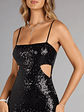 All Eyes On You Sequin Cutout Mini Dress - thumbnail 5
