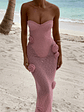 Anika Maxi Dress Baby Pink - thumbnail 1