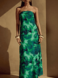 Alba Maxi Dress - Calista Green - thumbnail 1