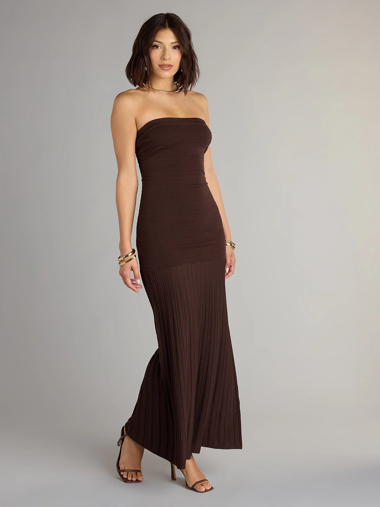 All Eyes On You Strapless Maxi Dress 4