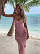 Anika Maxi Dress Baby Pink - thumbnail 5