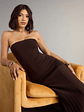 All Eyes On You Strapless Maxi Dress - thumbnail 3
