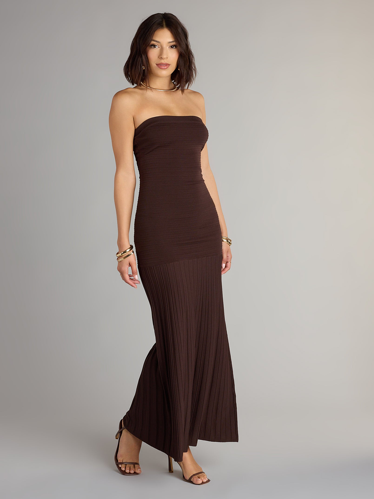 All Eyes On You Strapless Maxi Dress 4