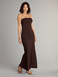 All Eyes On You Strapless Maxi Dress - thumbnail 4