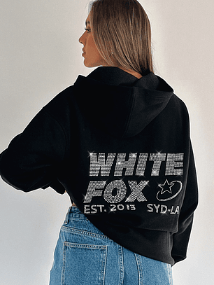 Always Shining Oversized Hoodie Black