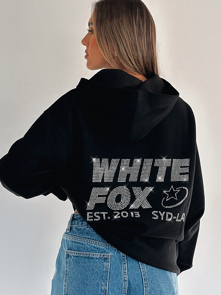 Always Shining Oversized Hoodie Black 1