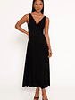Archer Midi Dress - Black - thumbnail 1