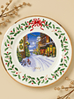 2024 Holiday Annual Plate Winter Scene - thumbnail 3