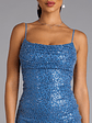 Adriana Sequin Tie-Back Mini Dress - thumbnail 5