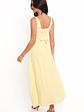 Archer Midi Dress - Butter Yellow - thumbnail 4