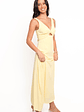 Archer Midi Dress - Butter Yellow - thumbnail 6