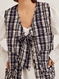arte tie gilet - navy check - thumbnail 2