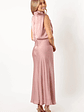 Anabelle Halter Neck Midi Dress - Blush - thumbnail 4