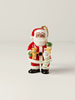 African American Santa & Stocking Ornament - thumbnail 1