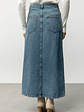 Aleksa Denim Midi Skirt | Medium Wash - thumbnail 4