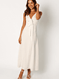 Archer Midi Dress - White - thumbnail 5