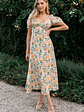 Amalfi Midi Dress | Lemon Print - thumbnail 1