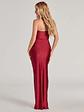 Anisley Strapless High Slit Column Formal Dress - thumbnail 2
